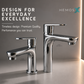 HEMOS BATHROOM FAUCET BRASS PILLAR BASIN COLD TAP HM-18025,18026,18027-C