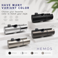 HEMOS SLIDING BAR HOLDER PUSH BUTTON ADJUSTABLE SHOWER RAIL HOLDER BATHROOM HAND SHOWER BRACKET HM-0101