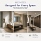 HEMOS SLIDING BAR HOLDER PUSH BUTTON ADJUSTABLE SHOWER RAIL HOLDER BATHROOM HAND SHOWER BRACKET HM-0101