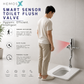 HEMOS BRASS SENSOR FLUSH VALVE WATER CLOSET INJAP TANDAS TANPA SENTUHAN CHROME HM-19136-C