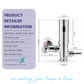 HEMOS BRASS SENSOR FLUSH VALVE WATER CLOSET INJAP TANDAS TANPA SENTUHAN CHROME HM-19136-C