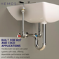 HEMOS HIGH PRESSURE STAINLESS STEEL INLET FLEXIBLE HOSE PIPE