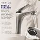 HEMOS BATHROOM FAUCET STAINLESS STEEL SUS 304 PILLAR BASIN COLD TAP KEPALA PAIP AIR BILIK MANDI