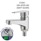 HEMOS BATHROOM FAUCET STAINLESS STEEL SUS 304 PILLAR BASIN COLD TAP KEPALA PAIP AIR BILIK MANDI