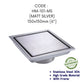 HEMOS BATHROOM FITTINGS SUS 304 TILES INSERT LONG DRAIN FLOOR TRAP GRATING INDOOR OUTDOOR HM-101