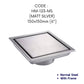 HEMOS BATHROOM FITTINGS SUS 304 TILES INSERT LONG DRAIN FLOOR TRAP GRATING INDOOR OUTDOOR HM-101