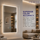 HEMOS 500/700MM ACRYLIC LED SQUARE BATHROOM MIRROR TOUCH CONTROL HM-YKL5070,7090