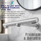 HEMOS SUS 304 INTELLIGENT SENSOR 3 IN 1 BASIN CONTROLLER (SOAP,DRYER,TAP) HM-10103-MS