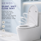 HEAVY DUTY PP MATERIAL SOFT CLOSE SEAT COVER C/W BIDET SPRAYER PENUTUP MANGKUK TANDAS 3500,6500,7500