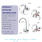 HEMOS BRASS BATHROOM FAUCET BIB TAP WATER TAP FITTING BATHROOM ACCESSORIES 39SERIES HM-3902-C