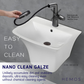 HEMOS BATHROOM CERAMIC WASH BASIN WALL MOUNTED ART BASIN VESSEL SINK PORCELAIN HM-631-W