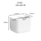 HEMOS BATHROOM CERAMIC WASH BASIN WALL MOUNTED ART BASIN VESSEL SINK PORCELAIN HM-631-W