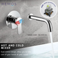 HEMOS BRASS MIXER CONCEALED WALL BASIN TAP HM-19013,19014