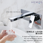 HEMOS BRASS MIXER CONCEALED WALL BASIN TAP HM-19013,19014