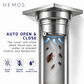 HEMOS SUS304 FLOOR GRATING PENUTUP LUBANG LONGKANG BILIK AIR BATHROOM DRAIN COVER ANTI ODOUR HM-126-MS
