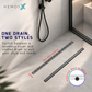HEMOS SUS304 LINEAR FLOOR TRAP GRATING LONG SHOWER DRAIN BATHROOM FLOOR DRAIN MS MG HM-FT1203, FT1202