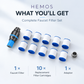 HEMOS SUS316 SINK TAP NOZZLE FAUCET SPRAYER HEAD FILTER KEPALA PAIP SINKI DAPUR PENAPIS HM-0258