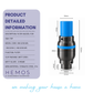 HEMOS SUS316 SINK TAP NOZZLE FAUCET SPRAYER HEAD FILTER KEPALA PAIP SINKI DAPUR PENAPIS HM-0258
