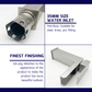 HEMOS BATHROOM FAUCET SUS304 STEEL WATERFALL MIXER BASIN TAP SILVER HM-19142,19143,19144,19145