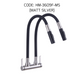HEMOS KITCHEN FAUCET SUS 304 BLACK FLEXIBLE NYLON PILLAR WALL SINK TAP KEPALA PAIP SINKI 36SERIES