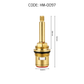HEMOS 1/2" 15MM & 3/4" 20MM & 1" 25MM BRASS BATHROOM CONCEALED STOP VALVE HM-60015,60020,60025-C