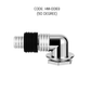 HEMOS 4&6 INCH SUS 304 WASHING MACHINE FLOOR TRAP DRAIN GRATING WITH ANGLE CONNECTOR HM-105,115,122