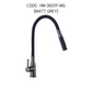 HEMOS KITCHEN FAUCET SUS 304 BLACK FLEXIBLE NYLON PILLAR WALL SINK TAP KEPALA PAIP SINKI 36SERIES