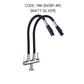 HEMOS KITCHEN FAUCET SUS 304 BLACK FLEXIBLE NYLON PILLAR WALL SINK TAP KEPALA PAIP SINKI 36SERIES