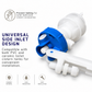 FISH 9'' PVC FLOAT VALVE-SIDE INLET PELAMPUNG TANGKI TANDAS SALUR BAWAH