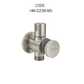 HEMOS PARTS SUS304 ANGLE VALVE WITH HOLDER HM-0238-MB,MG