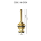 HEMOS 1/2 15MM & 3/4 20MM & 1' 25MM BRASS BATHROOM FAUCET FULL TURN CONCEALED STOP VALVE COCK