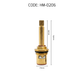 HEMOS 1/2 15MM & 3/4" 20MM BATHROOM FAUCET BRASS CHROME CONCEALED STOP VALVE COCK HM-40015,70015