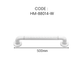 HEMOS BATHROOM SUS304 STEEL SAFETY HANDICAPED HANDBAR HANDLE GRAB BAR PEMEGANG TANDAS