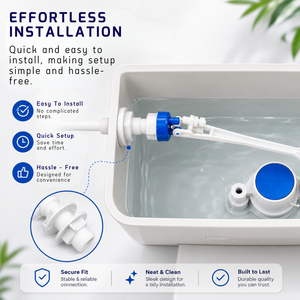 FISH 9'' PVC FLOAT VALVE-SIDE INLET PELAMPUNG TANGKI TANDAS SALUR BAWAH