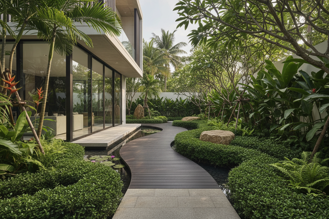 Luxury Garden Courtyard 2