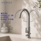 HEMOS KITCHEN FAUCET SUS 304 PILLAR SINK TAP KEPALA PAIP DAPUR HM-18028-MS