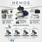 HEMOS 0.5/0.75/1HP ENERGY SAVING AUTOMATIC WATER BOOSTER PUMP BOOSTER AIR